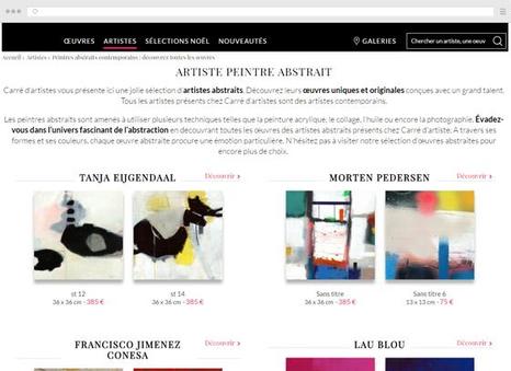Création site internet pour un artiste peintre