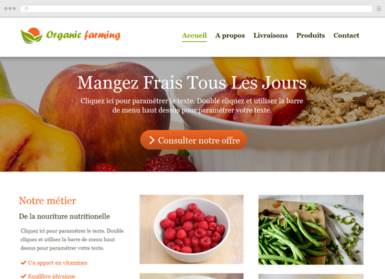 Site de nutrition