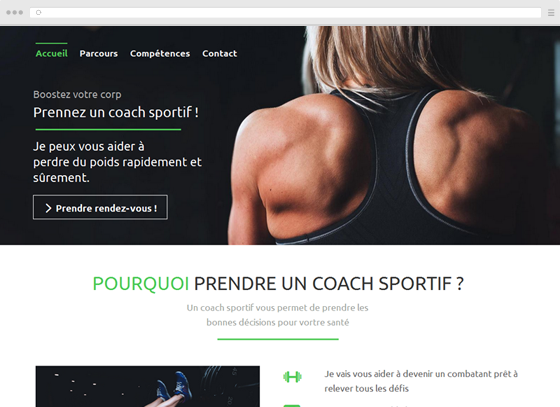 Comment créer un site pour coach sportif et fitness