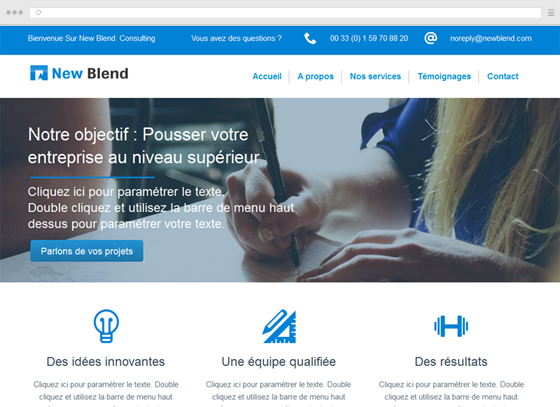 Comment créer un site consulting