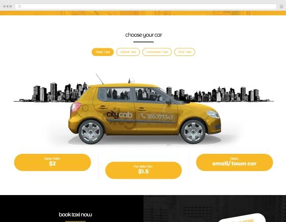 Concevoir un site web pour taxi et chauffeur privé