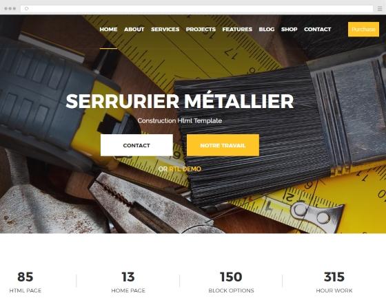 Comment faire un site web de serrurier métallier ?