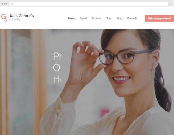 Développer un site web pour opticien